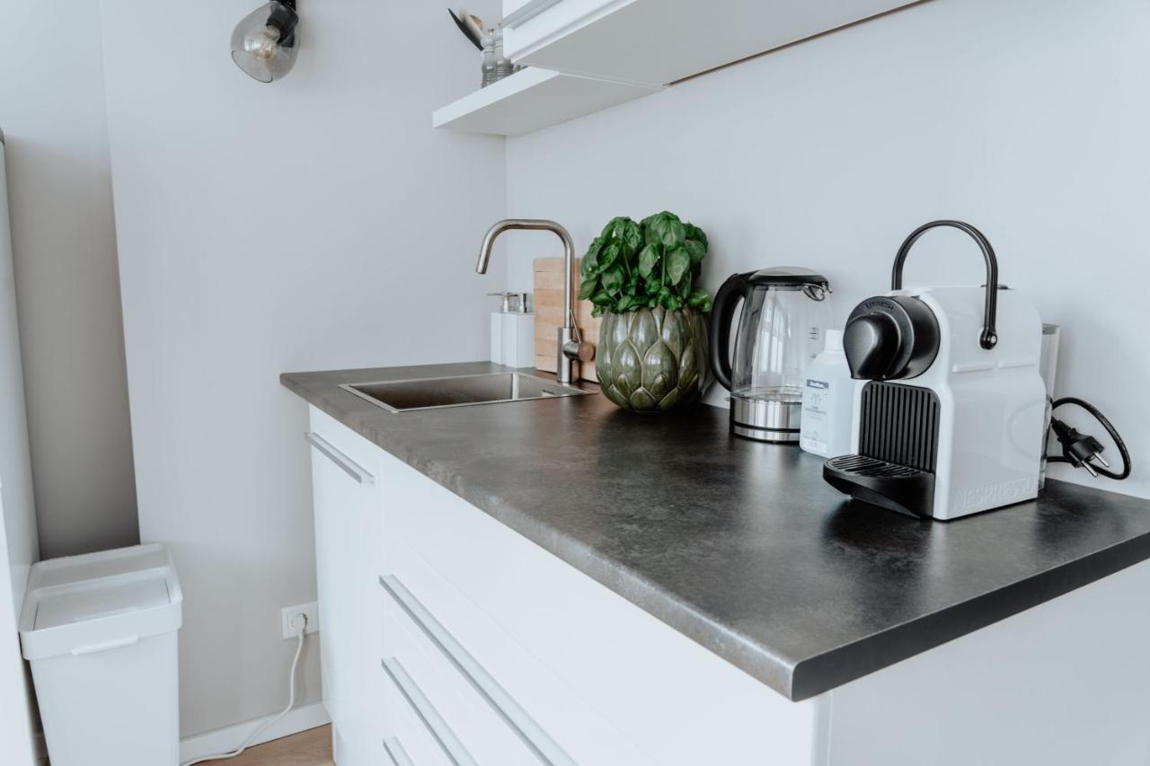 2-Zimmer City Apartment 57M² Mit King Size Bett Und Kueche Munster  Bagian luar foto