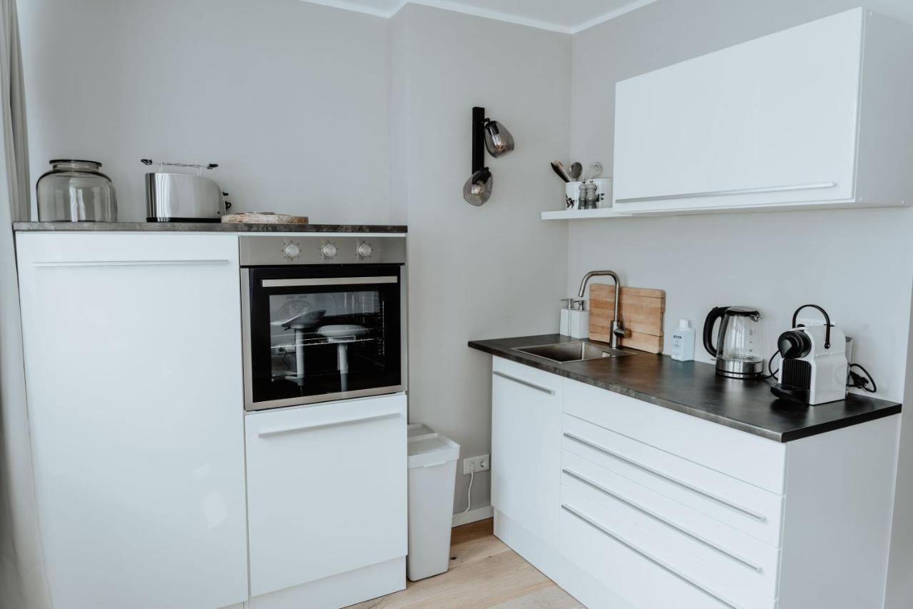 2-Zimmer City Apartment 57M² Mit King Size Bett Und Kueche Munster  Bagian luar foto